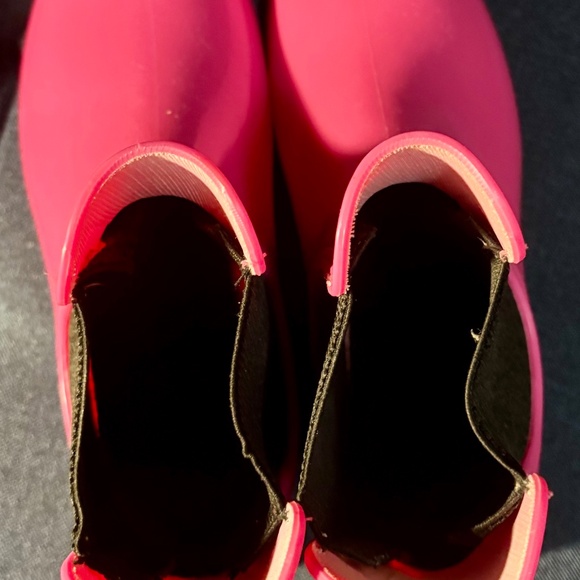 Melissa McCarthy Seven PInky Purple Pull on Rain Boots - Picture 1 of 6